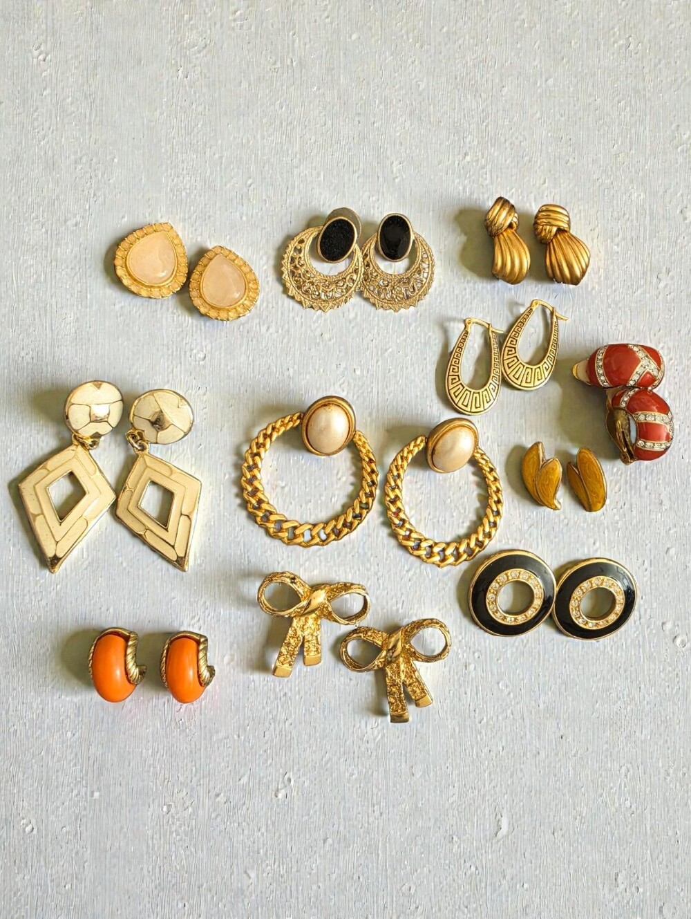 11 Pair Vintage Earrings